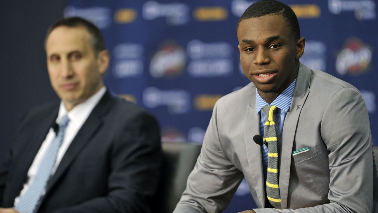 Top pick Andrew Wiggins welcomed by Cavaliers