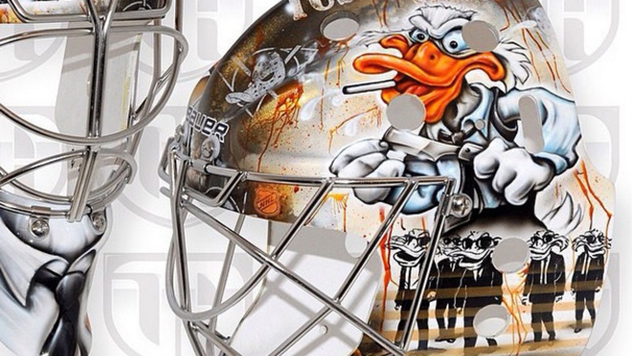 Ducks' Andersen to don 'Reservoir Dogs'-inspired goalie mask