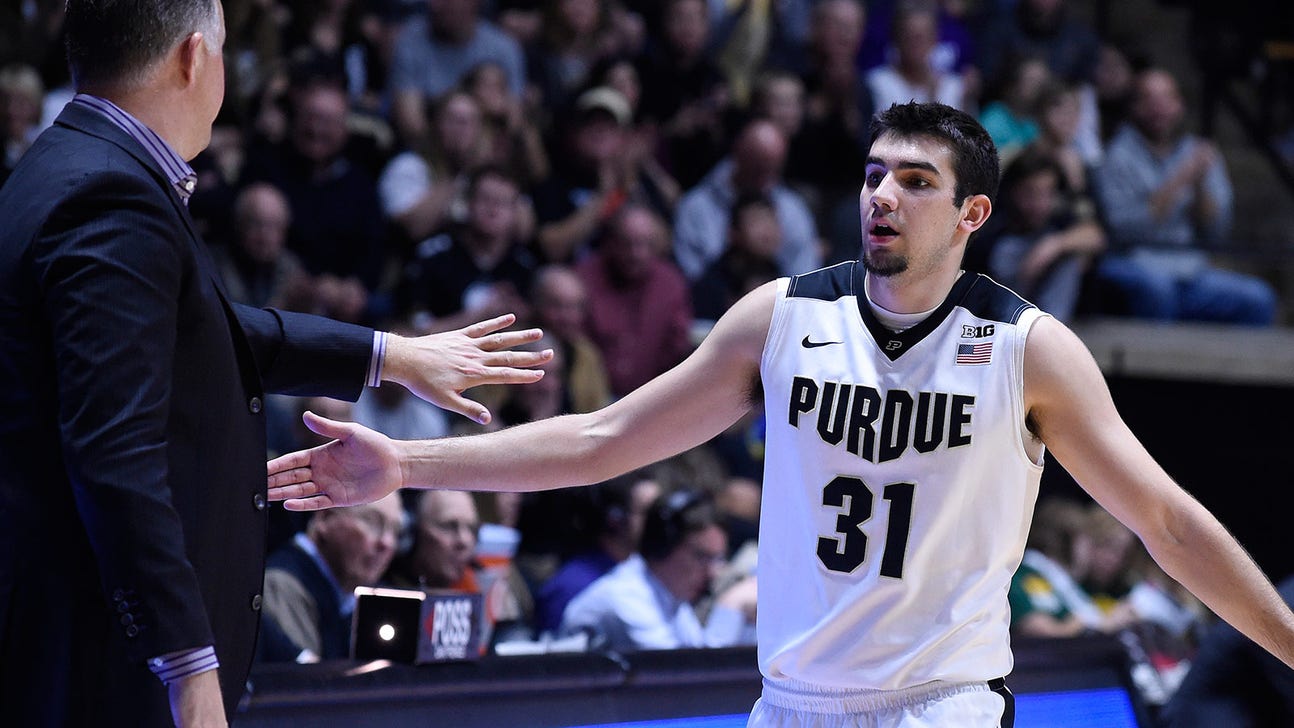 Purdue sinks school-record 18 3-pointers in 107-79 win over Vermont
