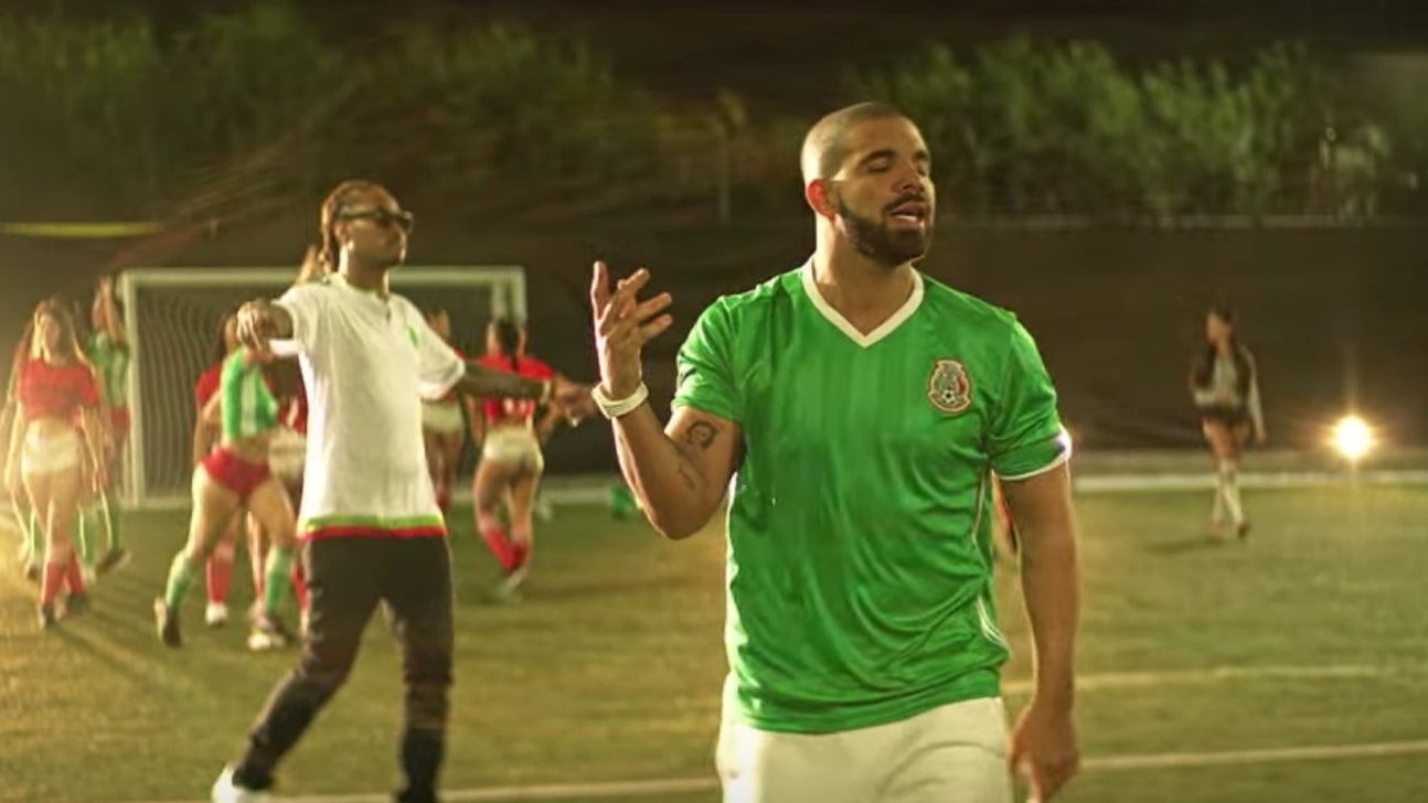 Future and Drake rocked Mexico jerseys for their 'Used To This' music video