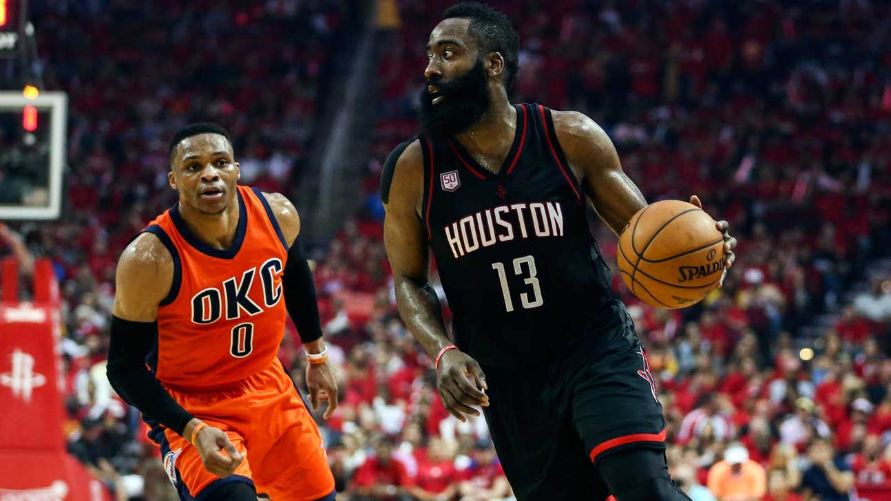 Rockets rout Thunder behind Harden's 37 points