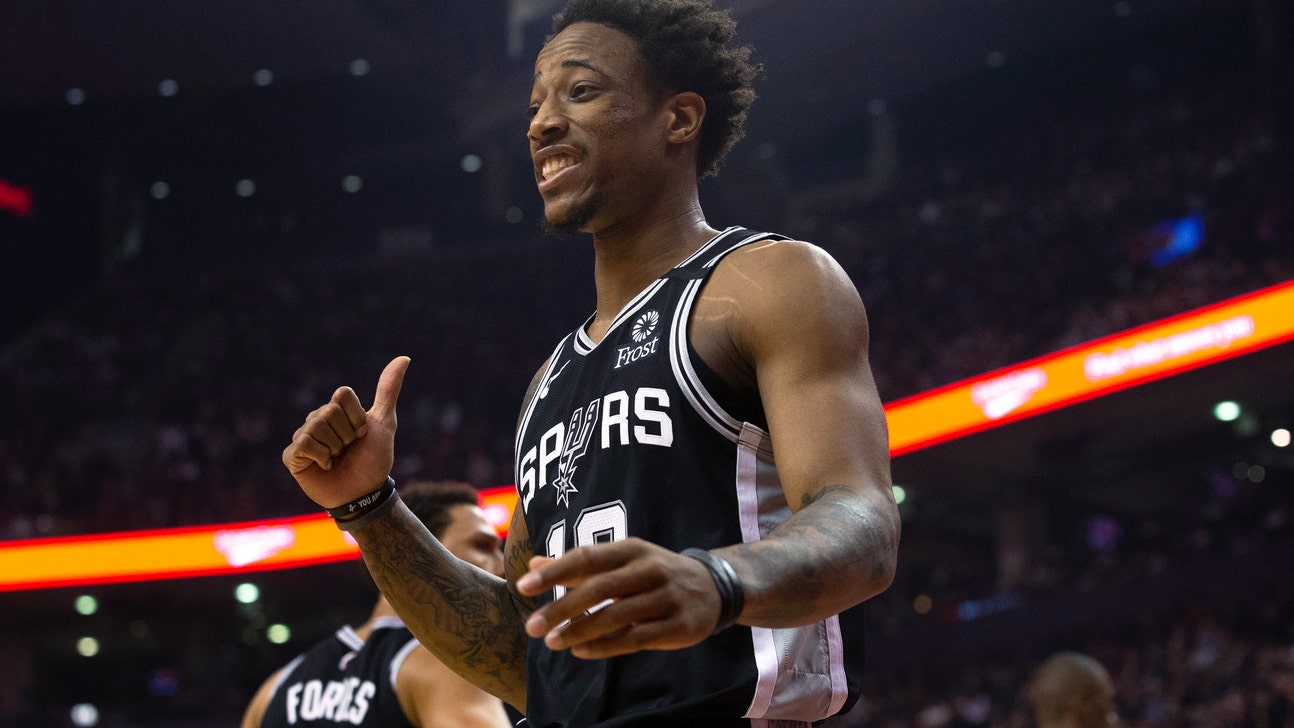 DeRozan scores 25, Spurs rally from 18 down, beat Raptors