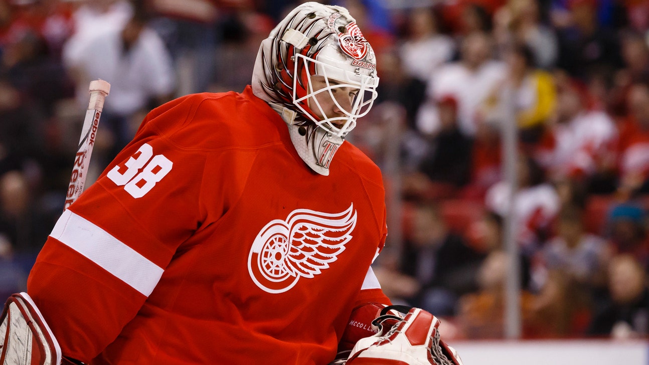 Wings' McCollum takes long road to first NHL victory