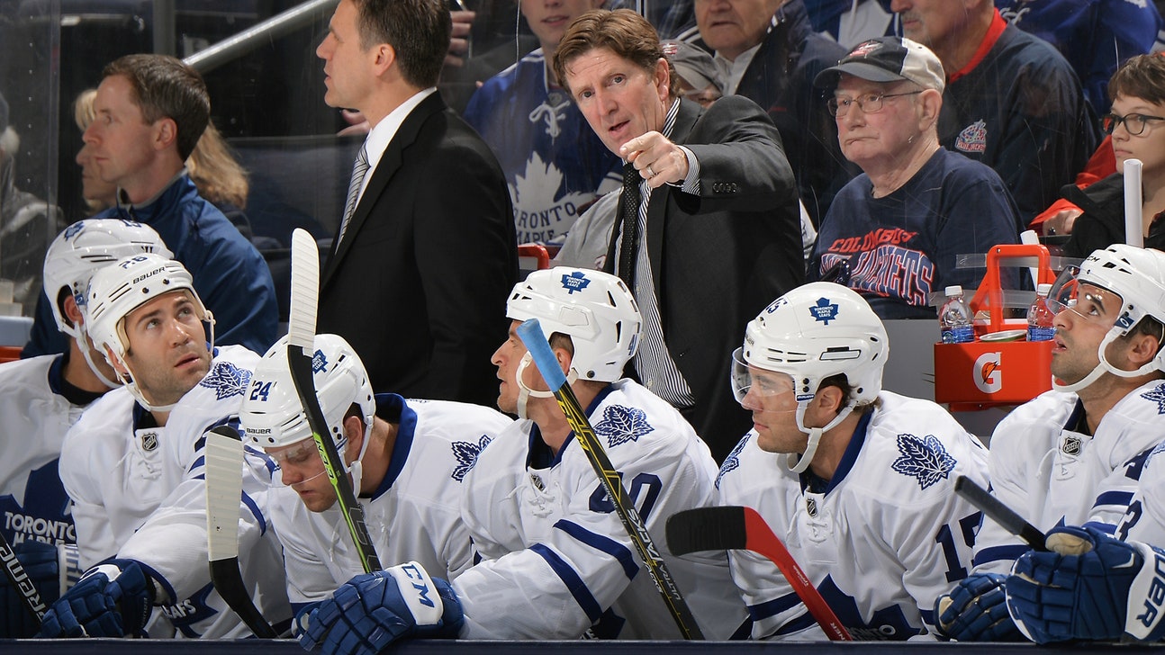 Maple Leafs keep Blue Jackets winless, pick up first victory for Babcock