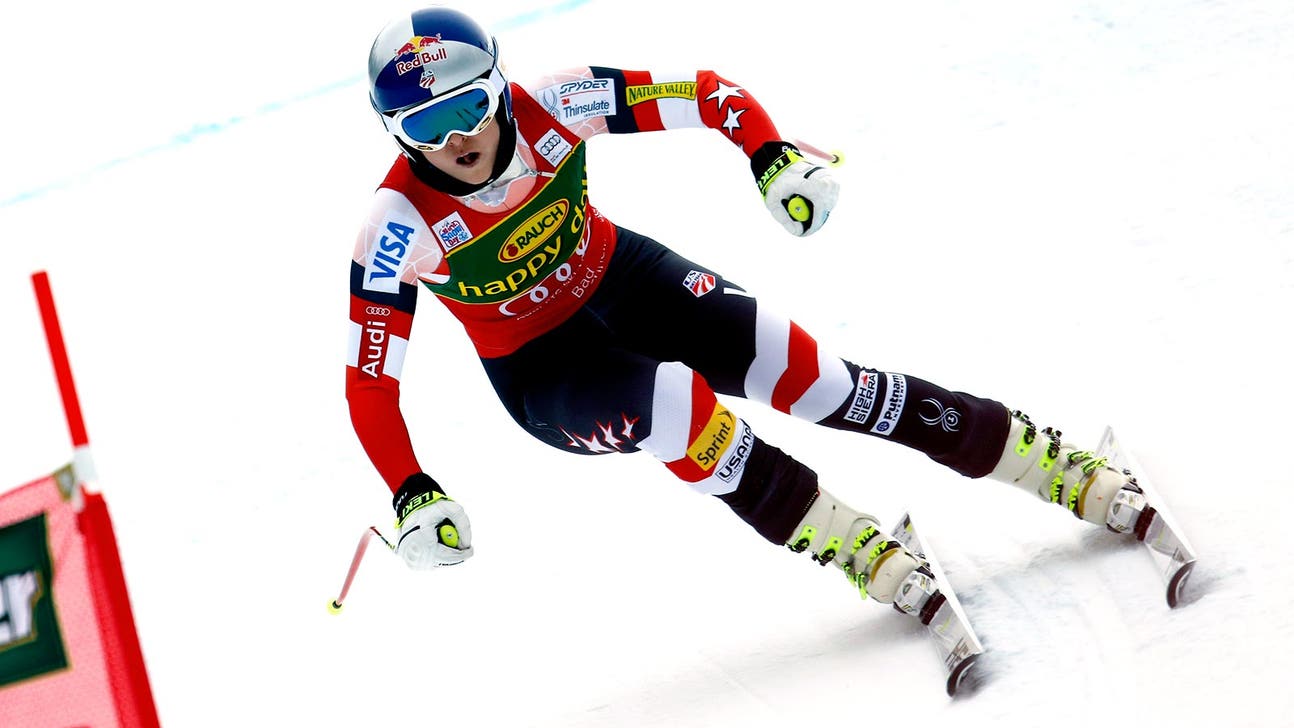 Vonn posts fastest legal time in final training run, is third overall