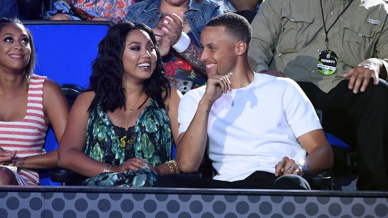 Ayesha Curry hits three against Stephen Curry in pickup game (Video)