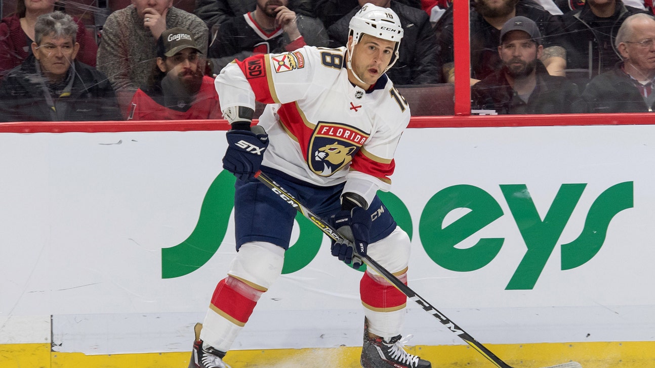 Panthers recall Micheal Haley, Dryden Hunt, loan Denis Malgin, Maxim Mamin to Springfield