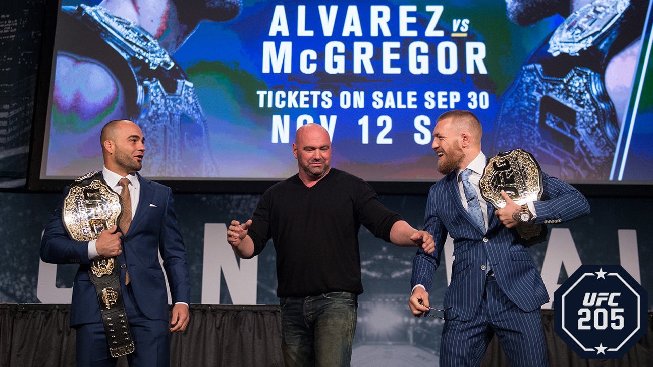 How to watch McGregor vs. Alvarez, all fights on NYC's historic UFC 205 card