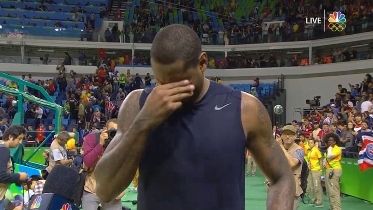 Carmelo Anthony says 'This is it for me' during emotional postgame interview