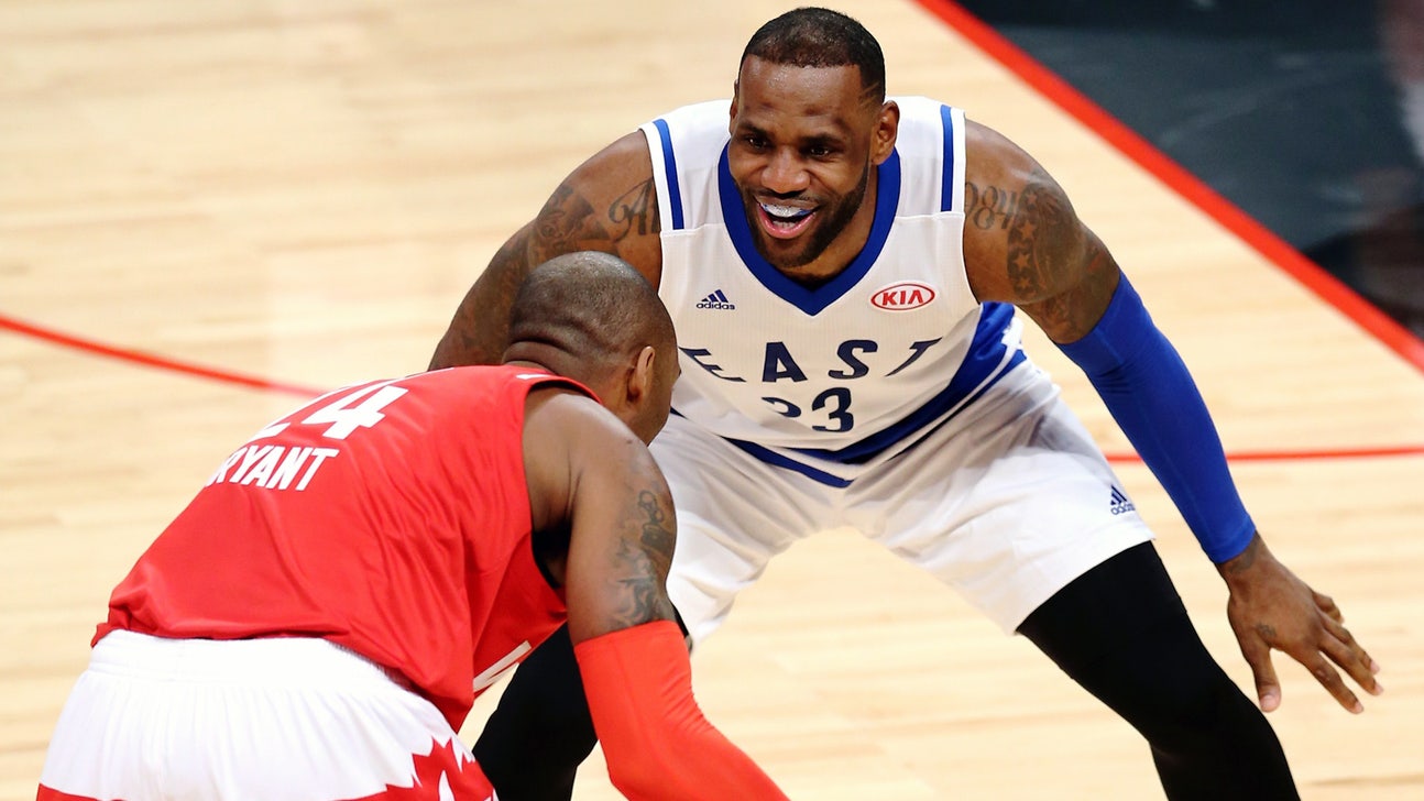 LeBron plans to frame photo of him and Kobe going one on one