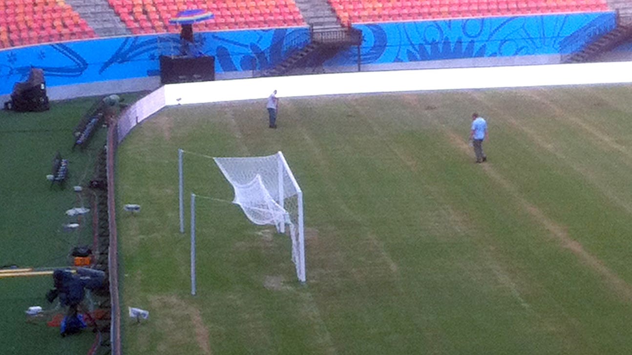 Pitch conditions worry World Cup teams in Brazil