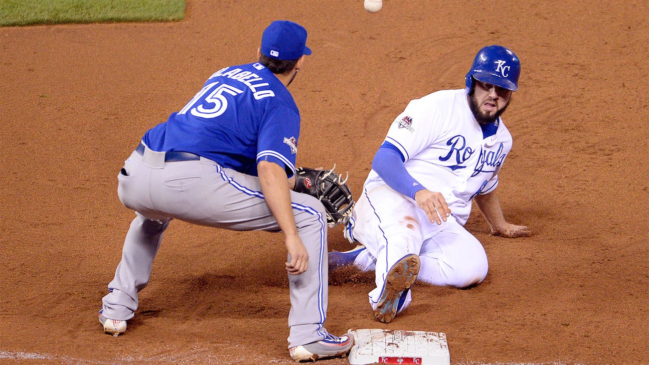 Blue Jays' Colabello almost made sweet double play - but forgot the ball