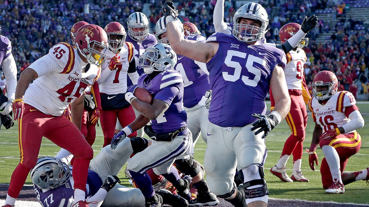 Wildcats rally to win their first Big 12 game, 38-35 over Cyclones