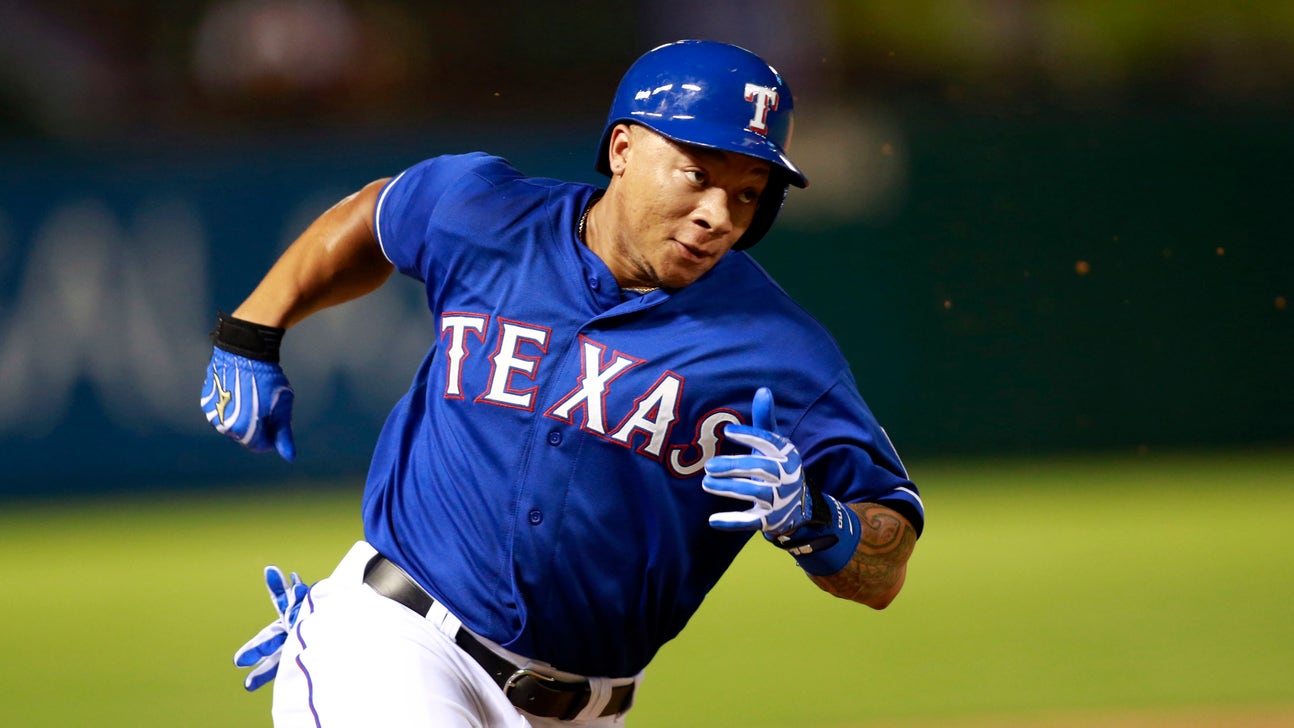 Rangers bring up Choice for bench bat
