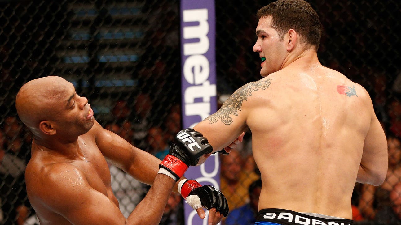 Chris Weidman saw fear in Anderson Silva's eyes after first KO loss
