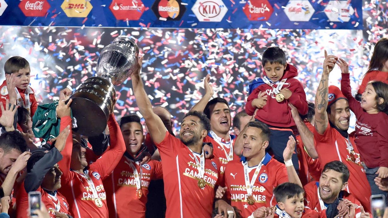 Argentina lead FIFA's latest rankings, Chile on rise