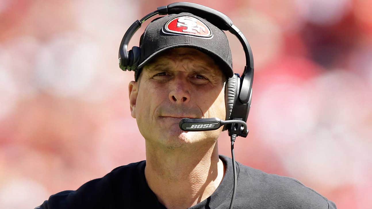 Jim Harbaugh once peed in his pants so he could meet a Cleveland Indians player