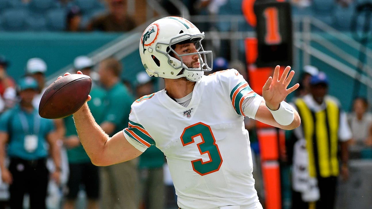 Dolphins QB Josh Rosen will reportedly start in place of Ryan Fitzpatrick vs. Cowboys