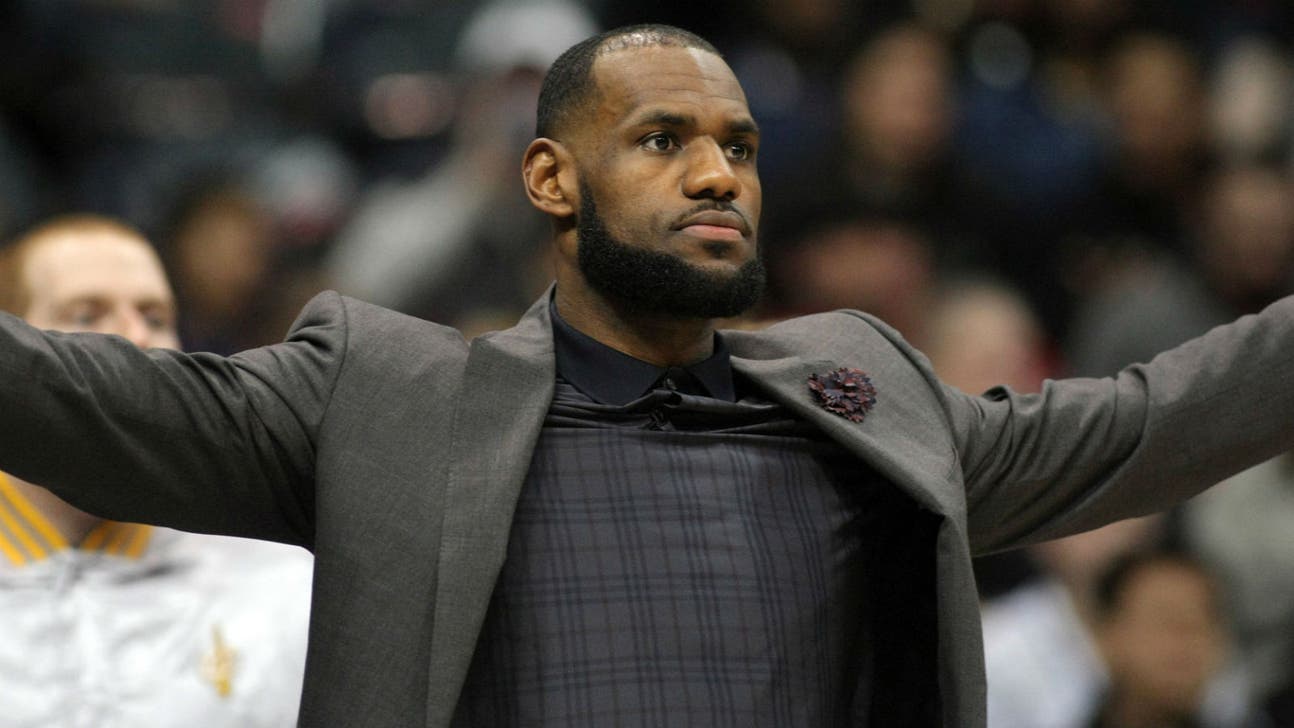 LeBron James expected to miss two weeks with knee, back strains
