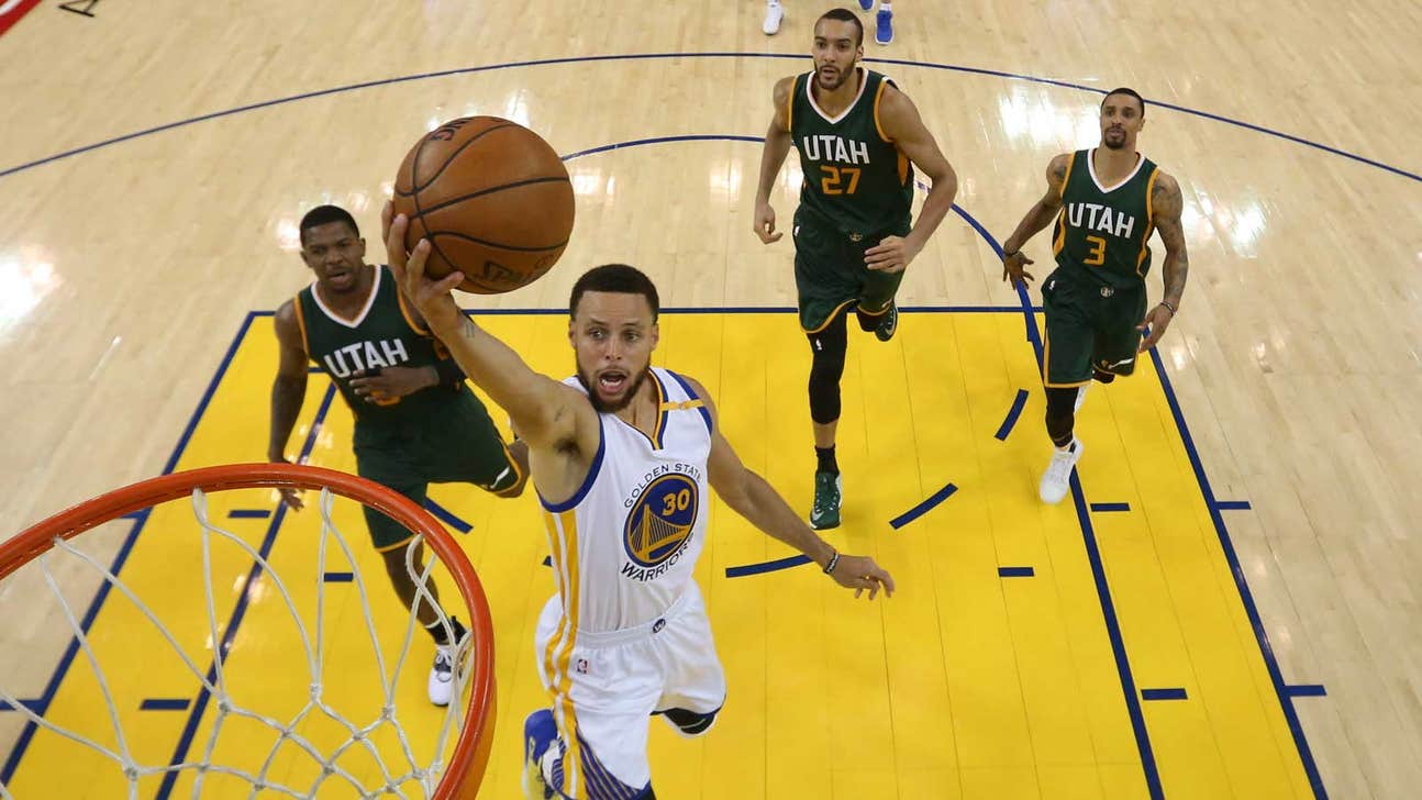 Rested Warriors breeze past Jazz in Game 1