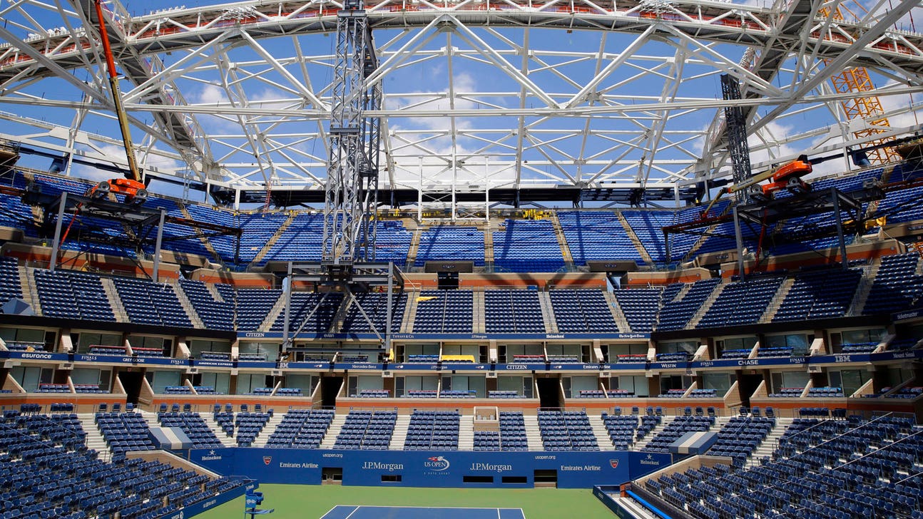 Steel set for new stadium roof to cover U.S. Open matches