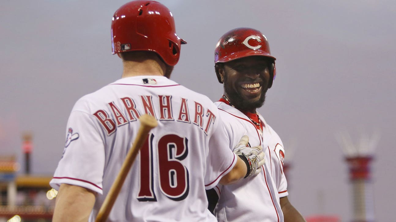 Reds knocking in runners in scoring position