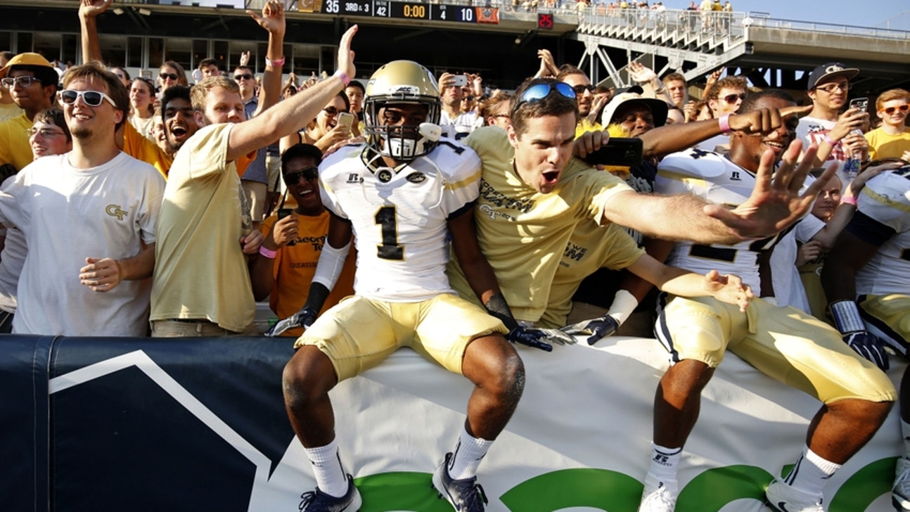 Georgia Tech and Vanderbilt are playing for a Cowbell trophy