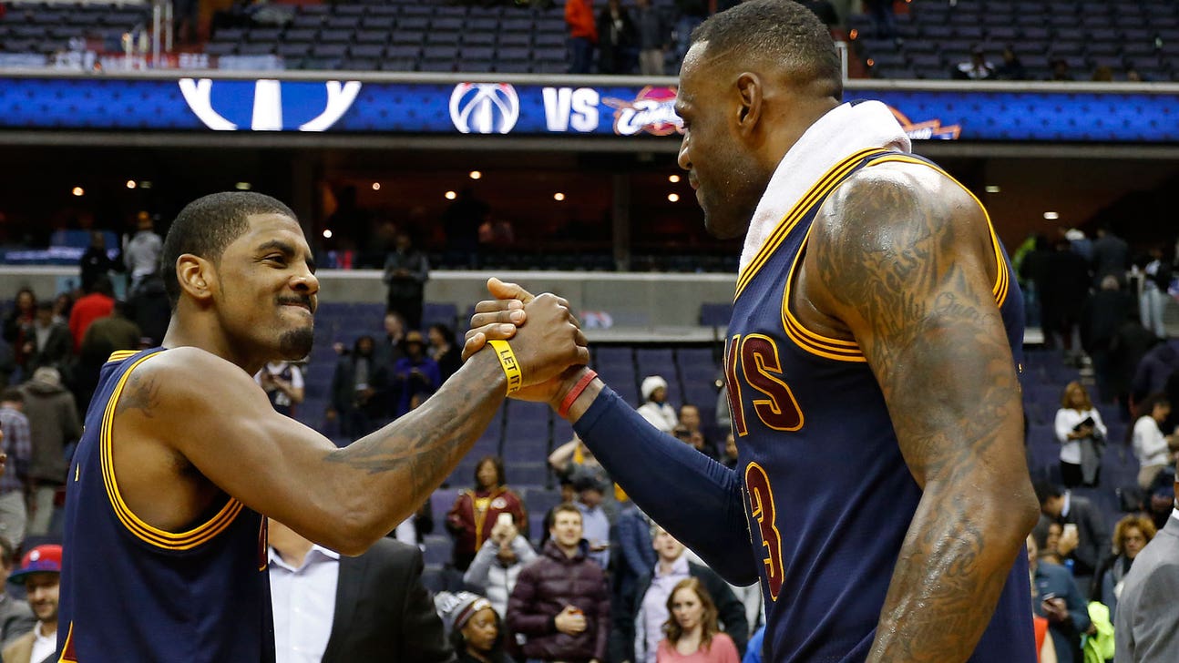 Watch Kyrie Irving cross up Nene before completing the and-1 finish