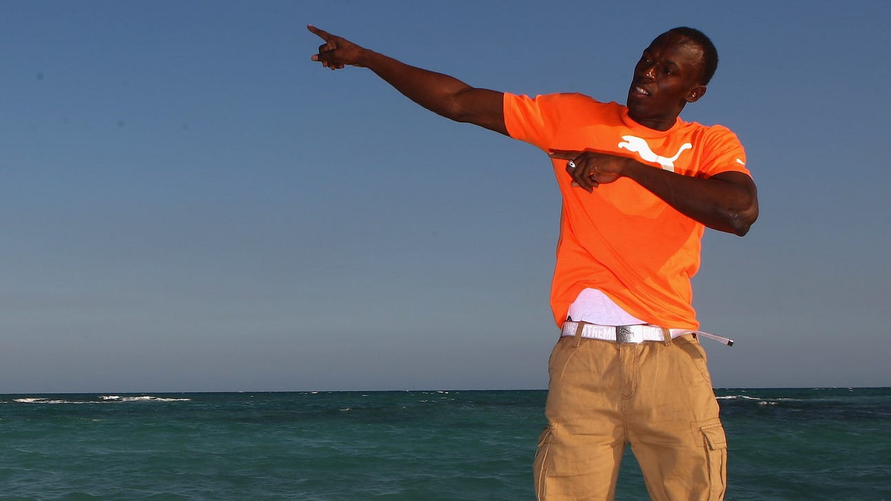 Usain Bolt's signature pose actually comes from a Jamaican tourism ad