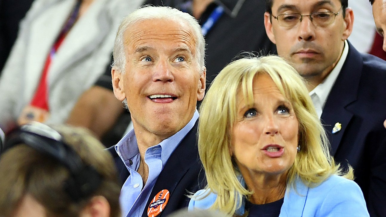 Joe and Jill Biden are rooting on Syracuse and Villanova, respectively