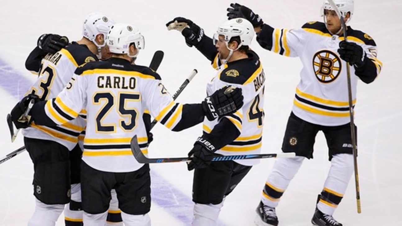 Pastrnak scores, Rask solid as Bruins beat Coyotes 2-1