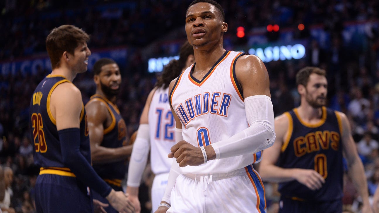 Westbrook's 29 points, triple-double lead Thunder past Cavs