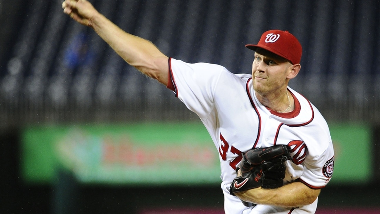 Nationals hold their breath on Strasburg's playoff status
