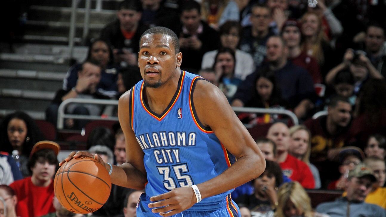 Durant scores 35 to lead Thunder over Cavaliers