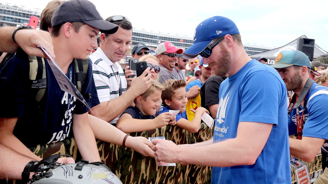 Dale Jr. touched by special gift from fan at Michigan