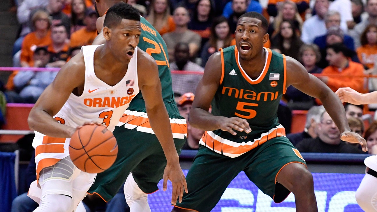 Miami's win streak hits wall in road loss to Syracuse
