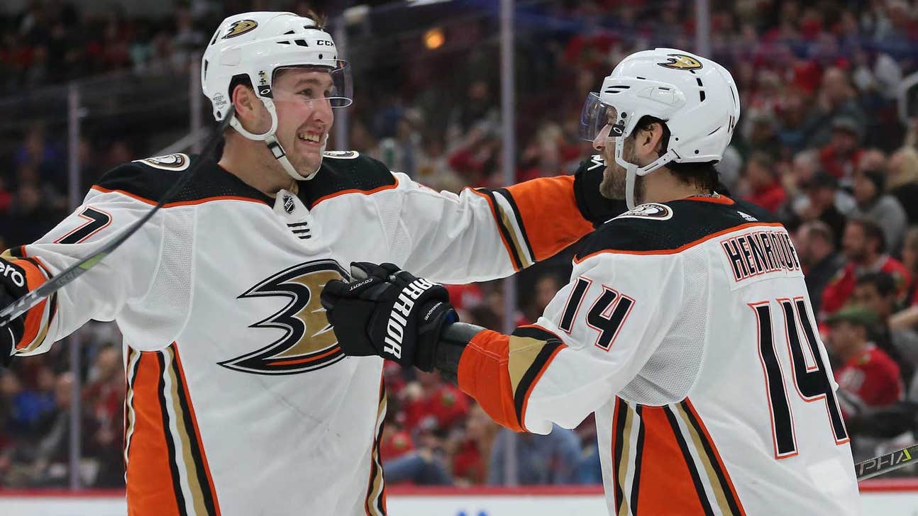Ducks fly behind Henrique, edge Blackhawks 3-2
