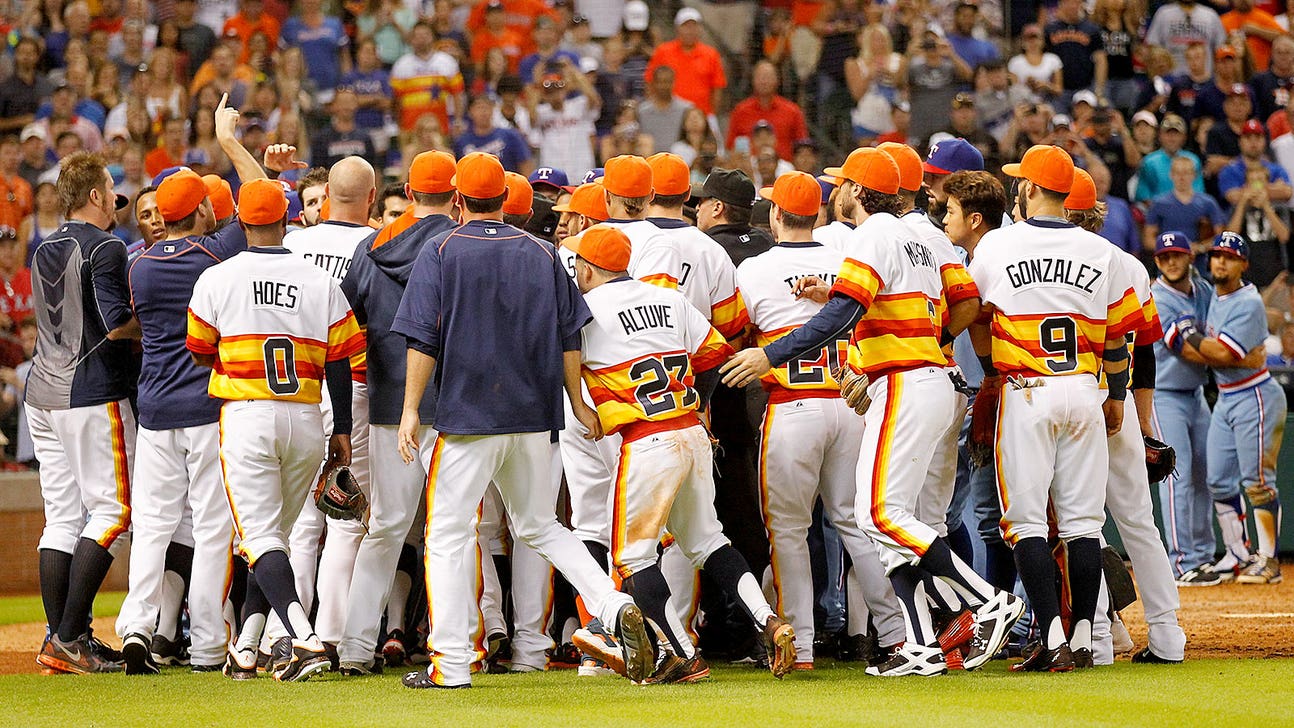 Rivalry between Rangers, Astros intensifies after Saturday dust-up