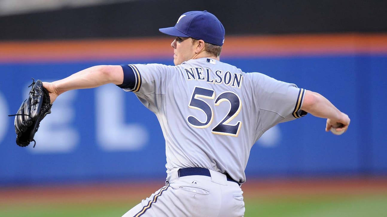 Brewers call up Nelson for Sunday start