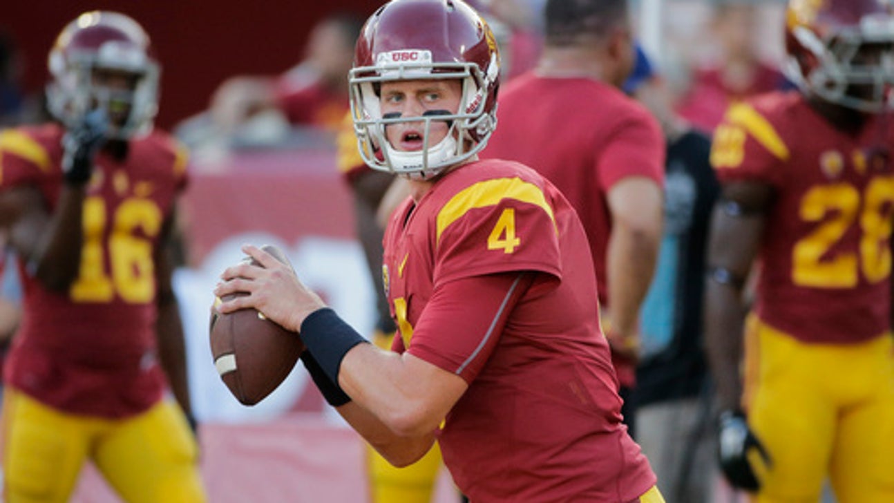 Max Browne finally gets his chance in USC QB competition
