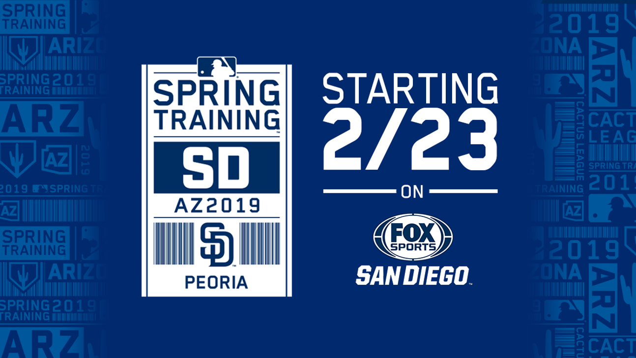 FOX Sports San Diego & San Diego Padres announce 2019 Spring Training broadcast schedule