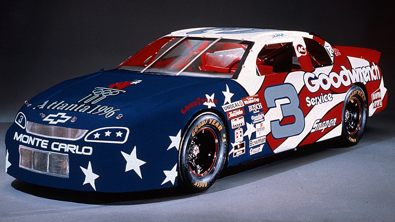 TBT: Dale Earnhardt pays tribute to Atlanta Summer Olympics in 1996
