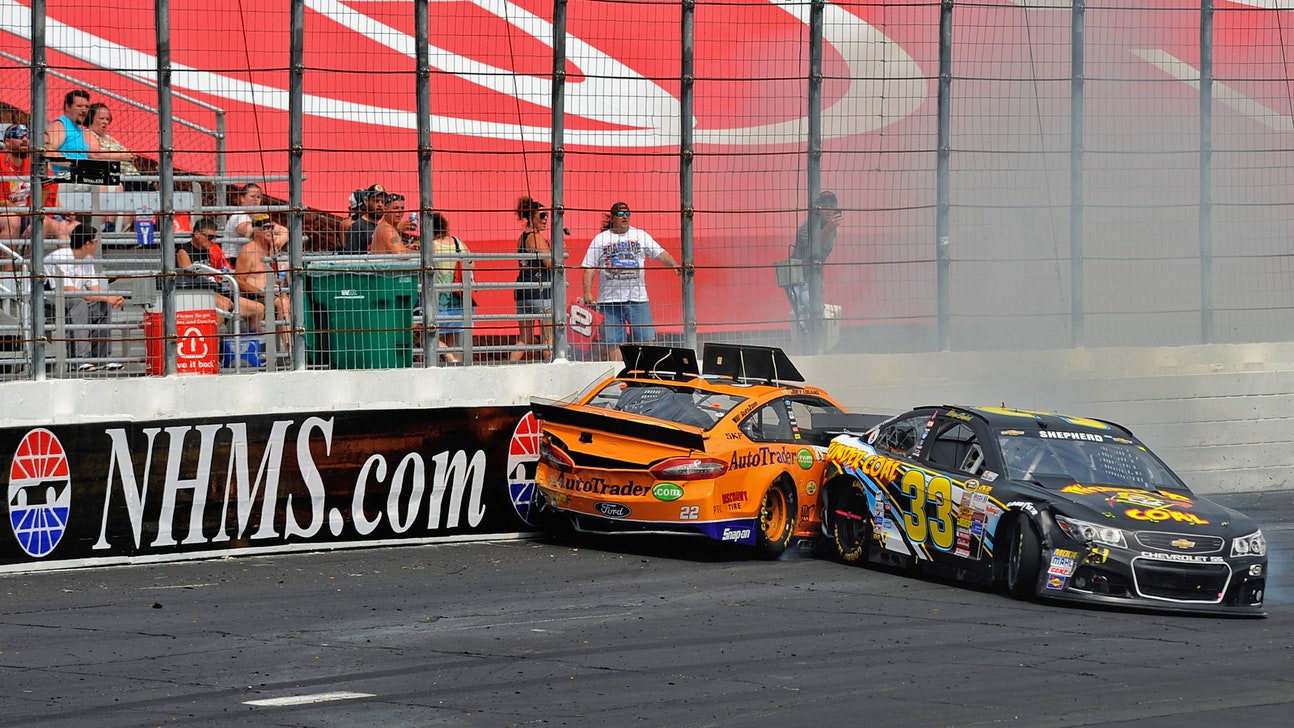 Logano on 72-year-old Shepherd: 'There should be a driving test'