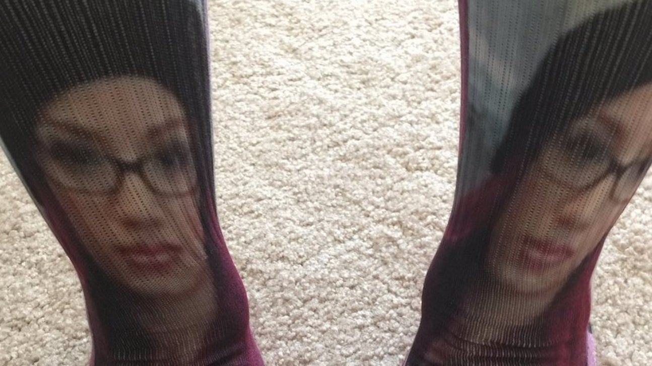 WWE's Big E trolls Sasha Banks with custom socks