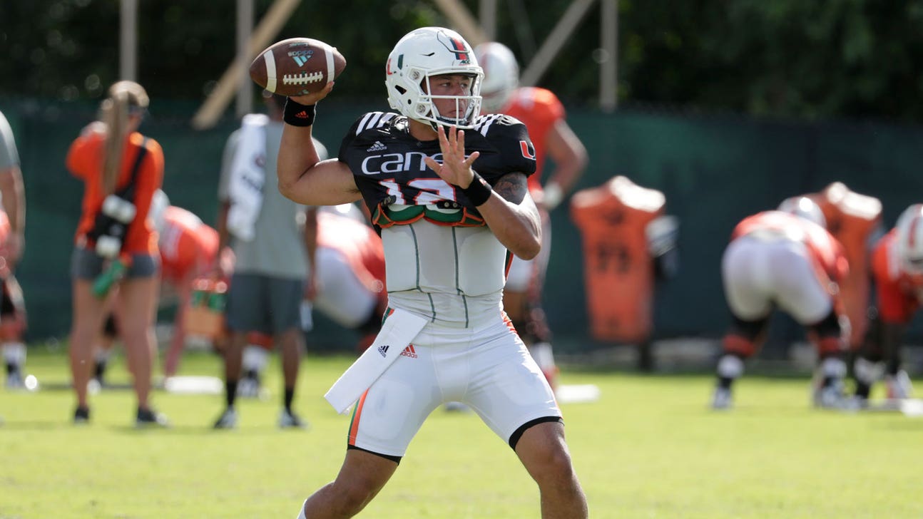 Hurricanes hit the field at new indoor practice facility