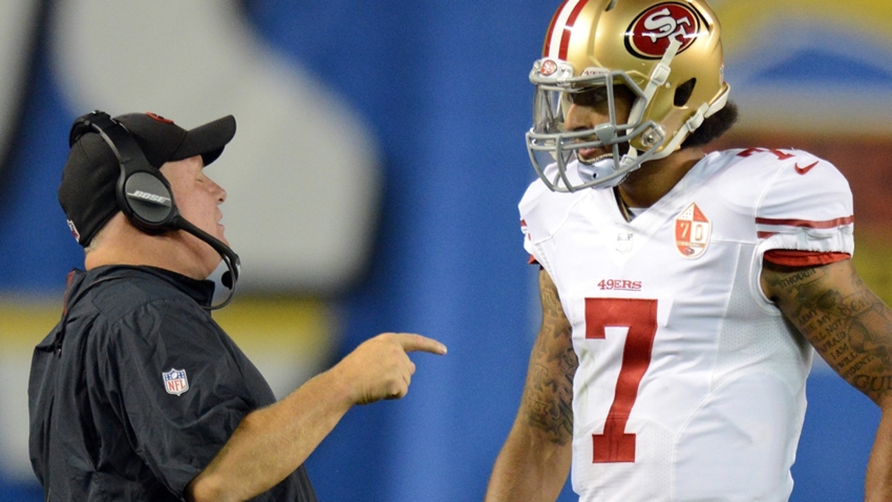 49ers Depth Chart Moves: Recapping the Switch to Colin Kaepernick, Joshua Garnett to Start in Week 6