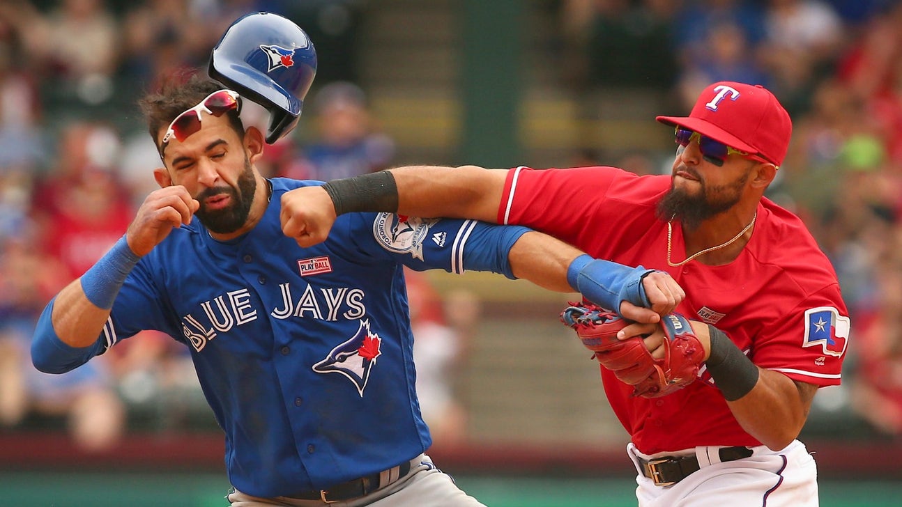 Roughed Odor still isn't sorry for punching Jose Bautista