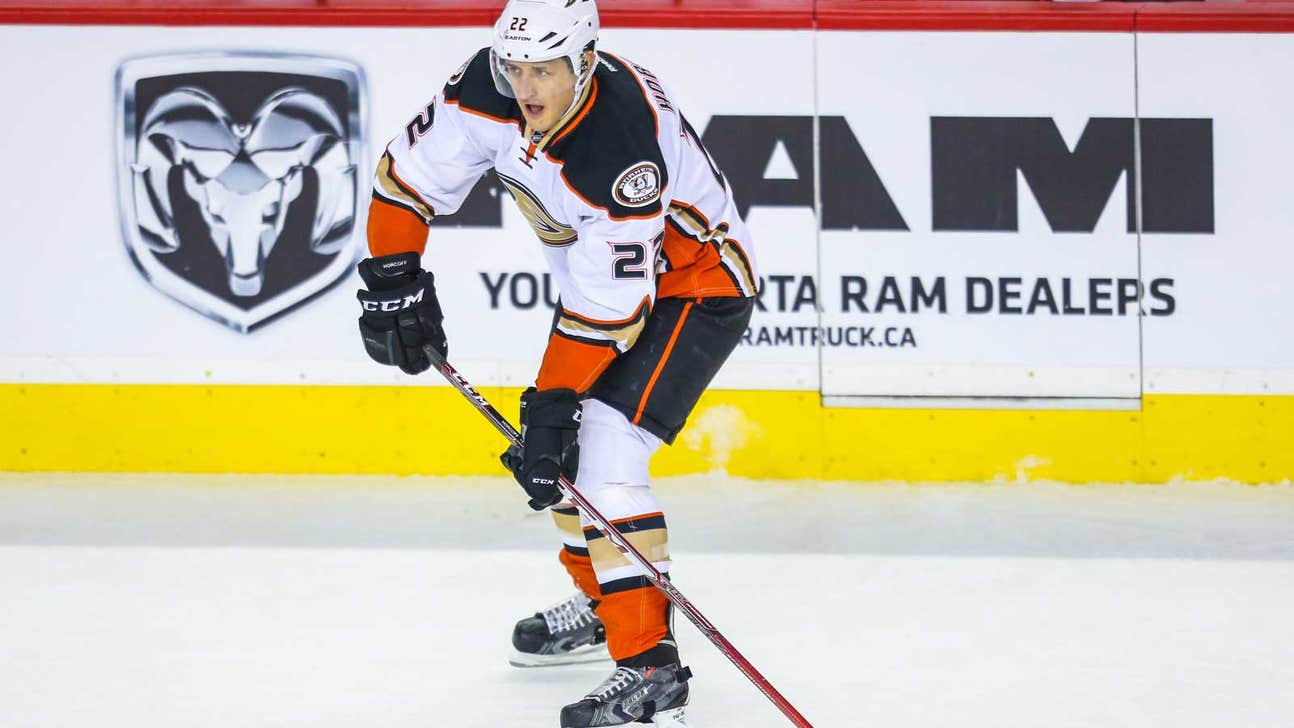 Horcoff back in practice with Ducks, regrets substance ban