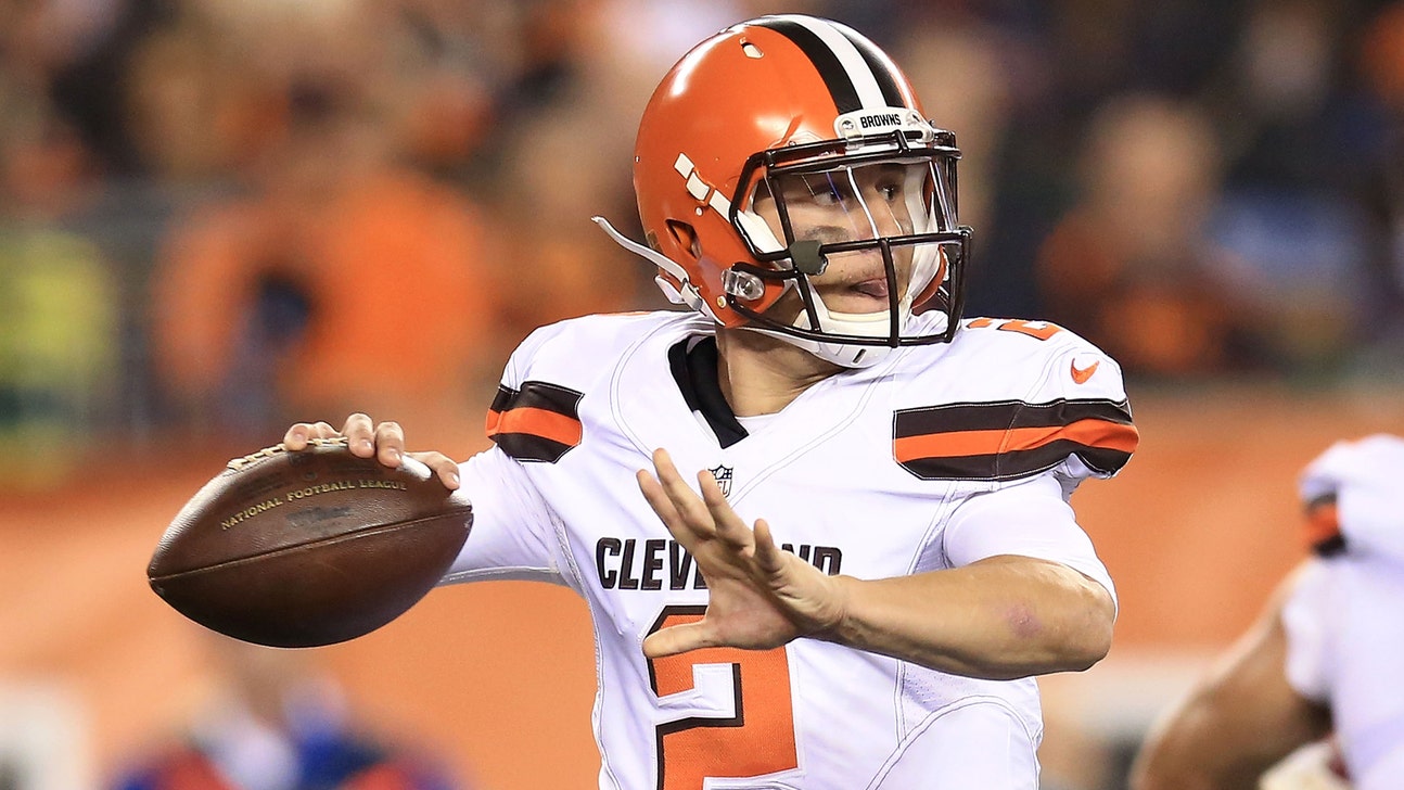 WATCH: Johnny Manziel does Cristiano Ronaldo's goal celebration in NFL game