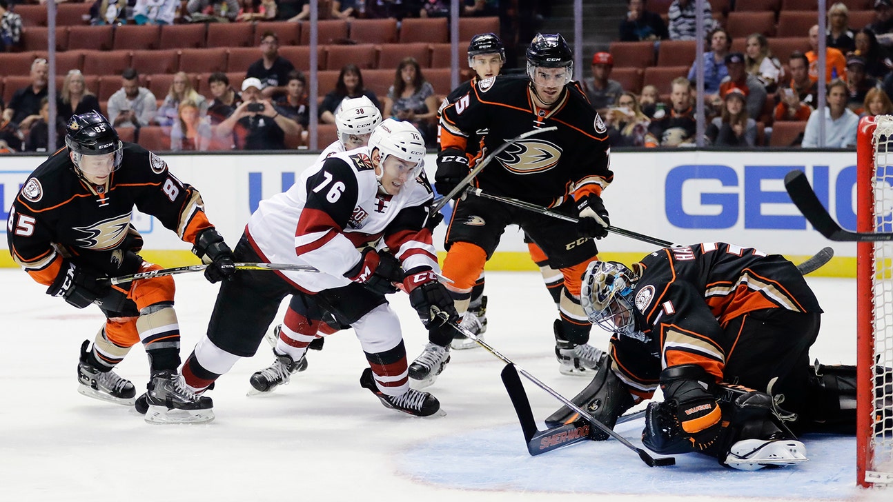 Coyotes claw past Ducks for preseason win